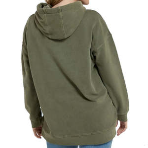 Cotton Fashion Customized Pullover Blank Women's Oversized Drop Shoulder Hoodies Anti-pilling breathable hoodies for woman - Product Image 6