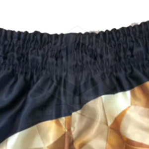 Pantalones cortos de Muay Thai con logotipo personalizado para hombre, pantalones cortos tailandeses con tarifa de venta completa, pantalones cortos tailandeses para hombre más vendidos - Product Image 3