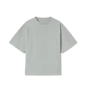Peigne à anneaux 100% coton 180gsm T-shirt vierge super doux T-shirts unis avec impression de logo personnalisé pour hommes OEM et ODM de haute qualité