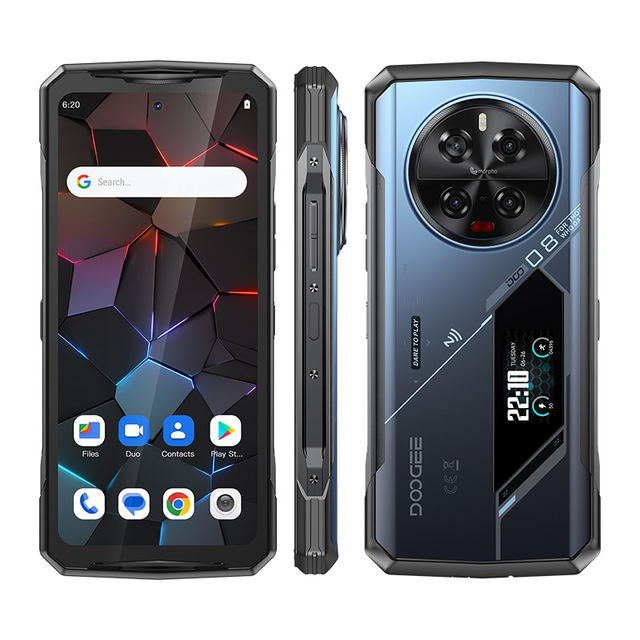 DOOGEE V40 Pro 5G Rugged Phone 6.78" FHD 16GB+512GB MTK Dimensity 7300 200MP AI Camera 8680mAh Android 14 Gaming Phones