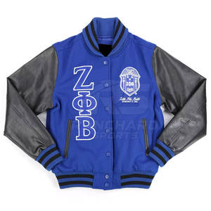 Chaqueta Universitaria Personalizable para Hombre, Estilo Griego, Ligera - Product Image 1