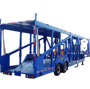 Semirremolque Portacoches de Servicio Pesado, de Doble Plataforma Hidráulica, para Transporte de SUV - Product Image 2