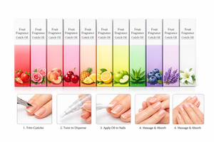 น้ำมันบำรุงเล็บ AG Organicaoem/odm สูตรผลไม้ กลิ่นหอม ไม่เหนียวเหนอะหนะ ซึมซาบเร็ว 5 มล. - Product Image 4