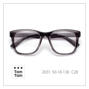 TamTam Best Quality <b>Acrylic</b> Black C1 Classic Style Square Full-Rim Sunglasses Blue Light Blocking Durable Eyeglass <b>Frames</b> - Product Image 5