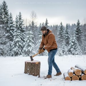 Chaqueta de trabajo con capucha de pato Heritage, repelente al agua duradero, lona de algodón 100%, técnica impermeable OEM ODM Vintage - Product Image 6
