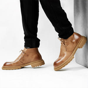 Chaussures mocassins en cuir de veau avec détails cousus à la main et soutien de la voûte plantaire, chaussures de ville pour hommes - Product Image 5