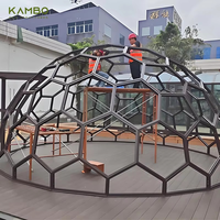 Dôme géodésique de luxe en verre de 6 m du fabricant chinois, tente de glamping, maison-bulle extérieure étanche pour complexe/villa