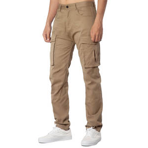 Pantalones Cargo Clásicos de Buena Calidad para Hombre, Tela de Algodón, Múltiples Bolsillos, Pantalones de Moda para Exteriores para Hombre - Product Image 1