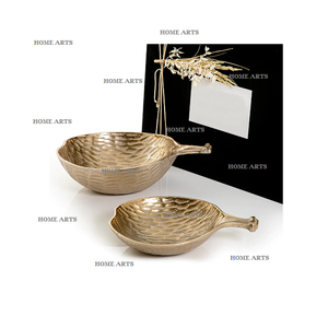 Set of 2 Different Sizes Decorative Bowl Greatest Quality Round Shape Food Serving Bowls At <b>Cheapest</b> Pricing - Product Image 6