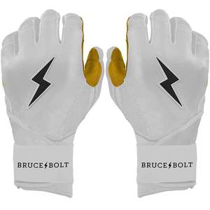 Guantes de bateo de béisbol de cuero Cabretta de alta calidad con diseño de logotipo personalizado Producto de la mejor calidad - Product Image 1