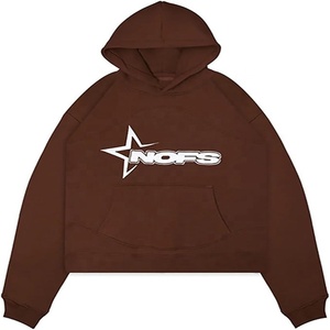 Ensemble de survêtement de sport pour garçons, style streetwear hip-hop, jogging personnalisé tendance, imprimé en coton molletonné épais - Product Image 1