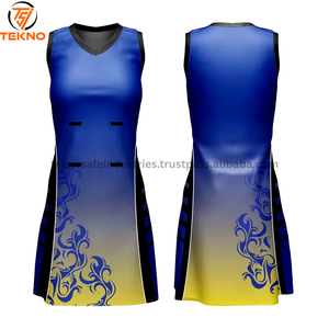 Uniforme de Netball hecho a medida de alta calidad, ropa de equipo impresa disponible, tamaños saludables, ropa de Netball personalizada directa del fabricante - Product Image 3