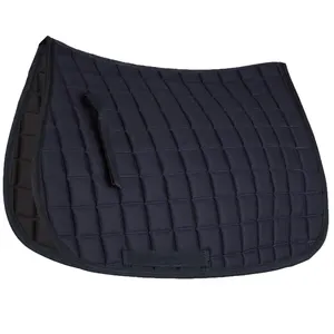 경마를 위해 단색 블랙 색상의 다목적 안장 패드 사용 패드 영국 미국 브랜드 OEM