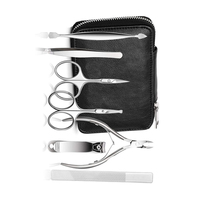 KAAMIR INSTRUMENTS KI-MK-69 Kit de manucure professionnel de haute qualité en acier inoxydable léger, réutilisable, classique et personnalisable