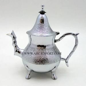 New Arrival Silver and Gold Aluminum Kitchen Ware <b>Tea</b> <b>Pot</b> <b>Set</b> Premium Quality Large Size Kitchen Accessories <b>Tea</b> <b>Pots</b> From India - Product Image 5