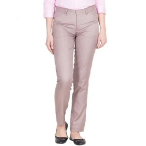 Pantalones transpirables de secado rápido para mujer, traje ajustado de último diseño, pantalón informal Regular, con cordón, color negro - Product Image 5
