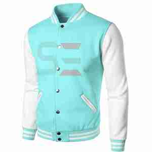 Blouson de baseball brodé sur mesure pour homme 100% polyester Blousons de baseball en satin blousons universitaires College Letterman - Product Image 2