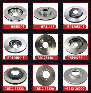 Gdst ดิสก์เบรก435120K060 43512-0K060สำหรับรถยนต์ Toyota <span class=keywords><strong>จาน</strong></span>เบรกโรเตอร์ด้านหน้าอะไหล่รถยนต์ - Product Image 3