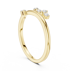 Simply Me Jewels 14K Femmes Bague de Fiançailles Bijoux de Proposition Romantique - Product Image 4