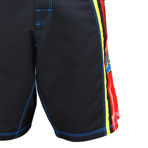 Pantalones Cortos de MMA Negros de Alta Calidad OEM para Hombre, Ropa de Artes Marciales para Entrenamiento de Judo, Ajuste Largo para Noche, Transpirables, Estilo Venum BJJ - Product Image 4