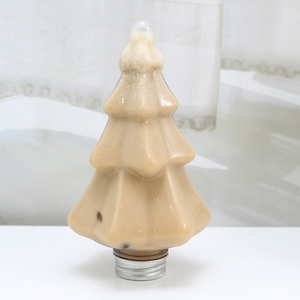 ขวดพลาสติกใสสำหรับตกแต่งเทศกาลคริสต์มาสขนาด400มล. สำหรับสัตว์เลี้ยงดื่มนมชากาแฟน้ำผลไม้ขวดต้นคริสต์มาสแบบหนา - Product Image 2