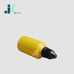 OEM/ODM de l'usine vietnamienne Emballage HDPE Bouteille de liquide ronde 100ml Jaune Blanc Meilleure qualité M0315 VENTE EN GROS - Product Image 3