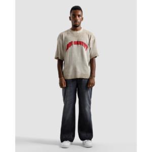 Camiseta Waffle Lavada Lost Identity 100% Algodón Talla Grande - Product Image 1