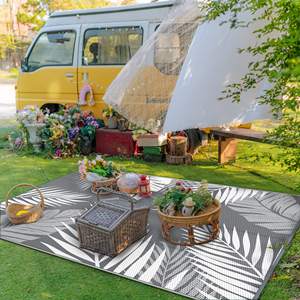 Plastique recyclé personnalisable résistant aux UV grand <span class=keywords><strong>tapis</strong></span> d'annexe Camping RV <span class=keywords><strong>tapis</strong></span> <span class=keywords><strong>de</strong></span> <span class=keywords><strong>sol</strong></span> <span class=keywords><strong>caravane</strong></span> <span class=keywords><strong>tapis</strong></span> - Product Image 4