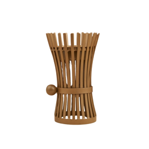 Quemador de incienso de aromaterapia con diseño elegante de rayas metálicas con base resistente para uso aromático de primavera - Product Image 5