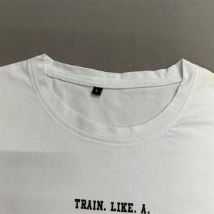 Custom Logo DTG Screen Printing T Shirt 100% Cotton <b>Crop</b> <b>Top</b> for Women Shot Sleeve Breathable White Women's T Shirts - Product Image 2