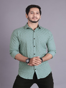 Camisa informal de diseñador para hombre Camisa de esmoquin antiarrugas de tela transpirable de alta calidad Precio al por mayor para exportaciones - Product Image 6