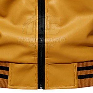 Chaqueta de Cuero para Hombre, Nueva Moda, Chaqueta de Cuero Cortavientos, Gran Venta - Product Image 6