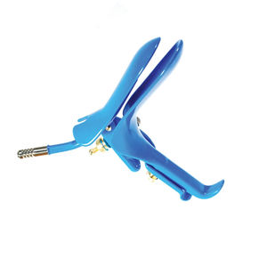 Espéculo electro vaginal pequeño de alta calidad Diatermia recubierta de azul Cusco y tumbas con tubo de humo - Product Image 4