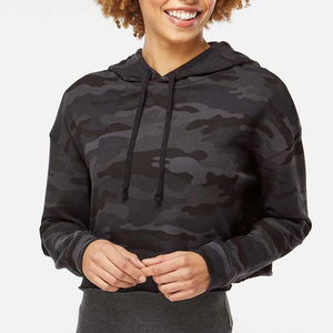 Sweat à capuche en coton pour femme, toucher doux, style molleton lourd, avec options de personnalisation pour les commandes de vêtements en gros - Product Image 1