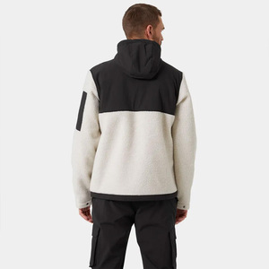 Mens Custom Design Windproof Softshell Jacket Stand Collar Winter Sports <b>Fleece</b> Zipper Closure Casual Long Style OEM - Product Image 5