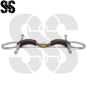 Nuevo Snaffle de Oreja Completa de Acero Inoxidable de Alta Calidad, con Doble Anillo, para Equitación, con Logotipo Personalizado, Servicio OEM ODM, Precio de Fábrica, Venta al por Mayor - Product Image 4