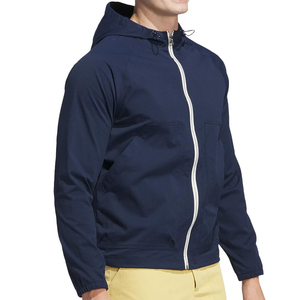 Chaqueta impermeable a prueba de viento con cremallera para hombre de alta calidad con estampado de logotipo personalizado 2025, chaqueta de talla grande para hombre y mujer, abrigo para hombre - Product Image 1