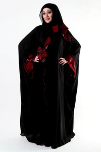 Último diseño árabe Abaya para mujeres musulmanas de Dubái - Product Image 1