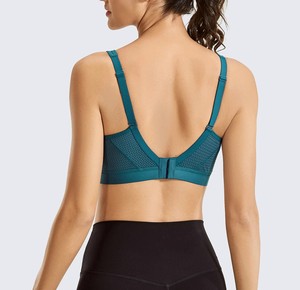 Sujetador deportivo de yoga para mujer de diseño/tamaño personalizado disponible en venta al por mayor cómodo transpirable sostenible ropa activa Sujetador deportivo - Product Image 3