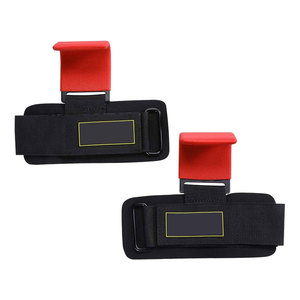 High Quality Weightlifting Hooks for Sale Training <b>Gym</b> Straps Hook <b>Bar</b> Heavy Duty Straps Alternative Power Lifting Hooks - Product Image 2