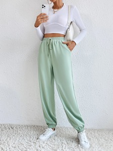 Wholesale Custom Fashion <b>Women's</b> Cotton <b>Fleece</b> <b>Jogger</b> Pants High Quality <b>Women</b> <b>Jogger</b> Sweatpants - Product Image 4