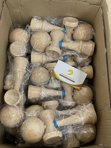 Ensemble de jouets en bois pour débutants, compétition professionnelle japonaise, épée de jade, boule de lune, jeu de compétences, enfants, garçons, filles, Vietnam, Kendama - Product Image 3
