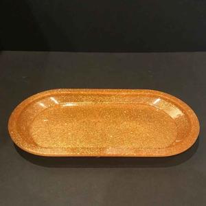 Resin Decorative <b>Tray</b> in Multiple Colors Cosmetic Organizer Home Decor Oval Resin <b>Tray</b> Vanity <b>Tray</b> High Quality - Product Image 5