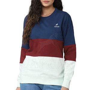 Mode décontracté femmes pull 100% coton couleur personnalisée Gym Fitness sweats pour femmes utilisé uniquement - Product Image 1