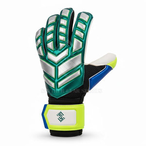 Gants de gardien de but en latex personnalisés de haute qualité, style nouveau, antidérapants, respirants, design protecteur, protection des doigts, en stock - Product Image 2