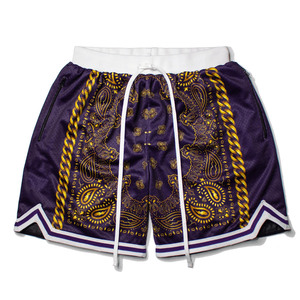 Short de basket-ball de conception personnalisée professionnelle Offre Spéciale en stock short de basket-ball personnalisé prêt à expédier - Product Image 3