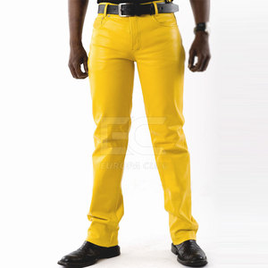 กางเกงหนังผู้ชายคุณภาพดีที่สุด ผลิตขายส่ง น้ำหนักเบา ขายดีที่สุด - Product Image 1