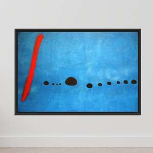 Vintage Lunch Atop Skyscraper Print: <b>Canvas</b> Artwork <b>for</b> Modern Decor,BLACK <b>FRAMED</b> <b>CANVAS</b> - Product Image 1