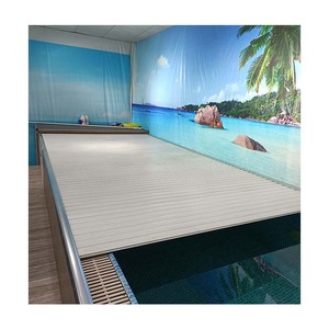 Cubierta de Seguridad para Piscina Personalizada de Fábrica China, Cubierta Enrollable para Piscina, Cubierta Móvil para Piscina con Riel Guía - Product Image 5