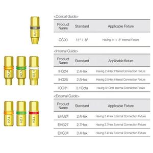 Kit de Extracción de Tornillos Fracturados para Implantes Dentales, Instrumentos Manuales con Mango, Garra y Broca Reversible para Terapia Oral - Product Image 2